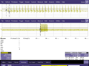 20ns slice from 1.5GHz pulse train